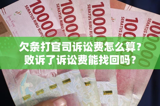 济南欠条打官司诉讼费怎么算？败诉了诉讼费能找回吗？