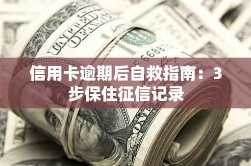 济南信用卡逾期后自救指南：3步保住征信记录