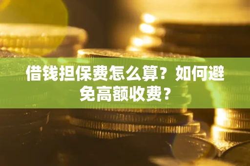 济南借钱担保费怎么算？如何避免高额收费？