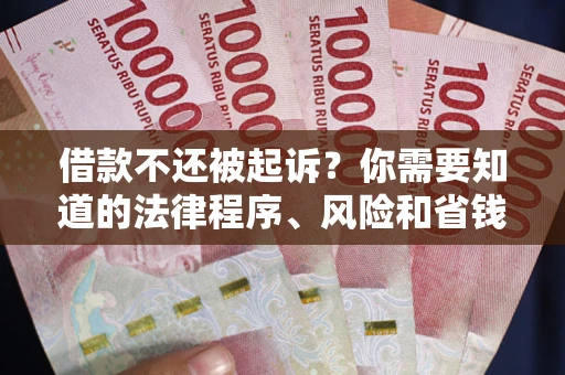 济南借款不还被起诉？你需要知道的法律程序、风险和省钱技巧